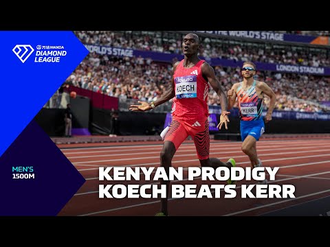 Kenyan teenager Phanuel Koech STUNS Josh Kerr in London 1500m - Wanda Diamond League 2025