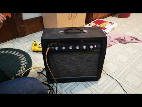 Kalamazoo Reverb 12 Vintage 12W 1x10" Guitar Tube Combo 1960s image 3