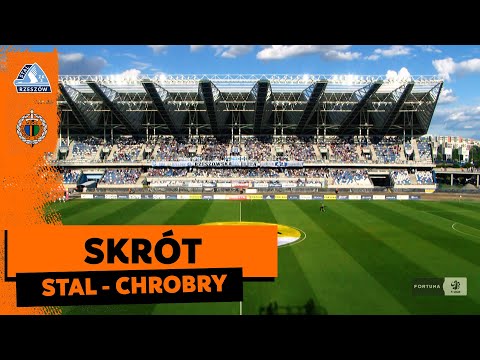 Fortuna 1 Liga: Stal Rzeszów - Chrobry Głogów 3:3 (skrót)