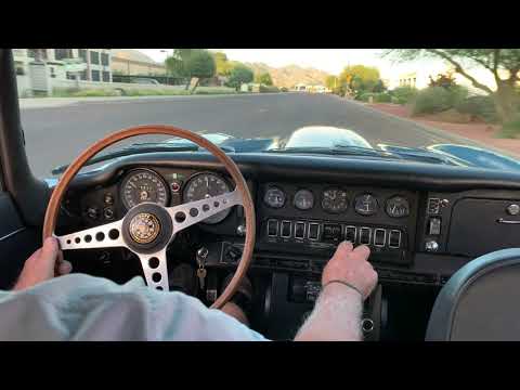 1969 Jaguar E-Type Hard Acceleration
