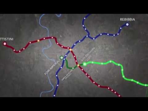 RETESOLE TGLAZIO Stop metro C: talpe sepolte sotto i Fori