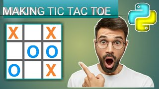 Making TIC TAC TOE game by python programming #short #pygame