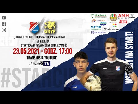 Start Krasnystaw - Gryf Gmina Zamość (23.05.2021 r.)