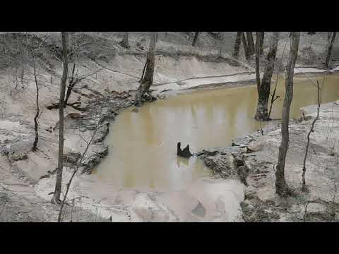 Under ground spring from the cave