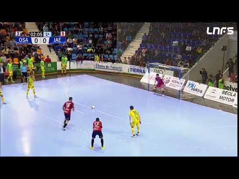 Gol Rafa Usín (1-0) Osasuna Magna - Jaén Paraíso Interior. Play Off 1/4, J2. LNFS