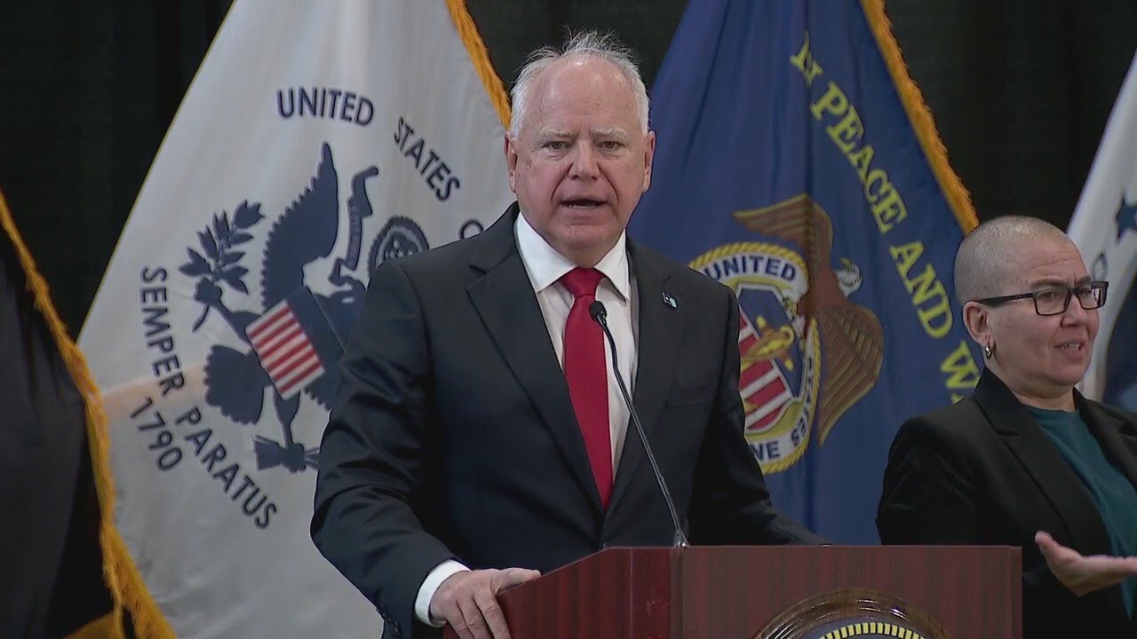 Gov. Tim Walz's speech from MN Veterans Day ceremony [FULL]