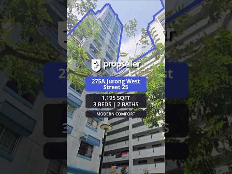 275A Jurong West Street 25, 275A Jurong West Street 25, Boon Lay / Jurong / Tuas, 3 Bedrooms, 1,195 sqft, HDB Flat For Sale, by Wes Teo, 500283203 - PropertyGuru.com.sg