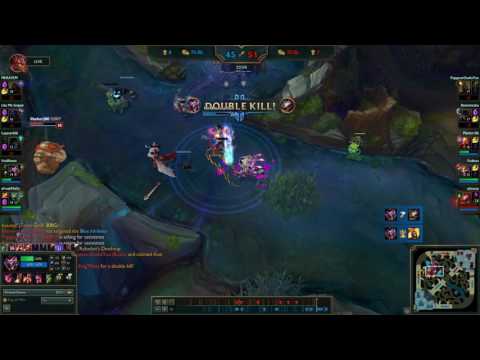 Shaco 1v4 Urf.