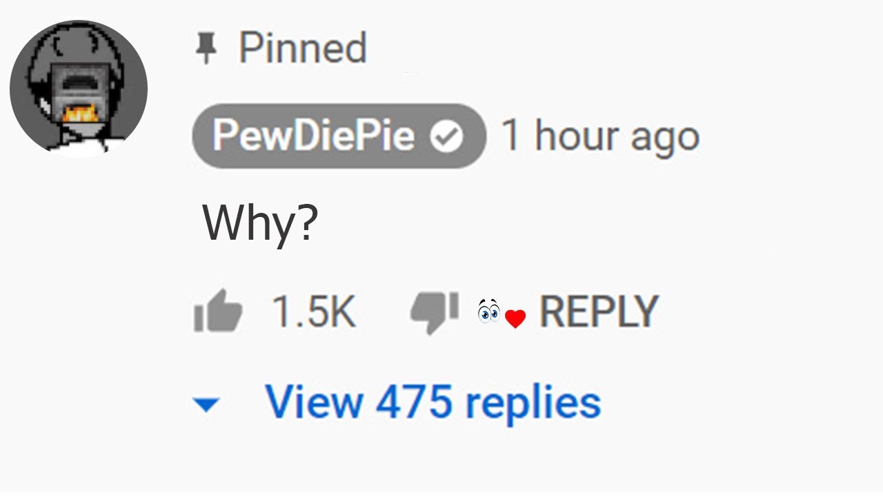 Don't Read the Pinned Comment!