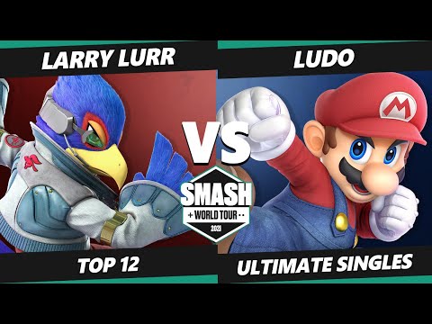 SWT NA West RF Top 12 - Larry Lurr (Wolf, Falco) Vs. Ludo (Mario) SSBU Ultimate Tournament