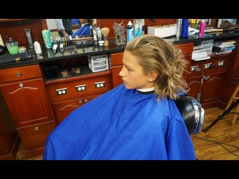 How to Do An Extreme Makeover: Long to Short Men's Cut with Taper