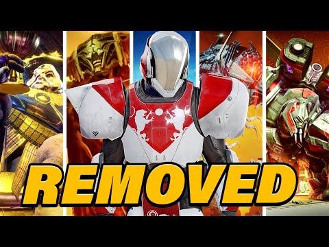 Everything you can't play in Destiny 2