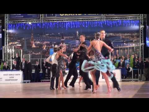 00463 WDSF WORLD Youth La, 1/2 f. S+Ch+R. Baltic Grand Prix 17.12.2016 hall 1