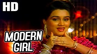 Modern Girl | Alka Yagnik, Padmini, Sudesh Bhosle - YouTube