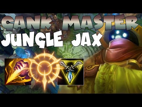 HOW BROKEN IS PRESS THE ATTACK JUNGLE JAX???? THE ULTIMATE JUNGLER HARD CARRIES LATE GAMES!!