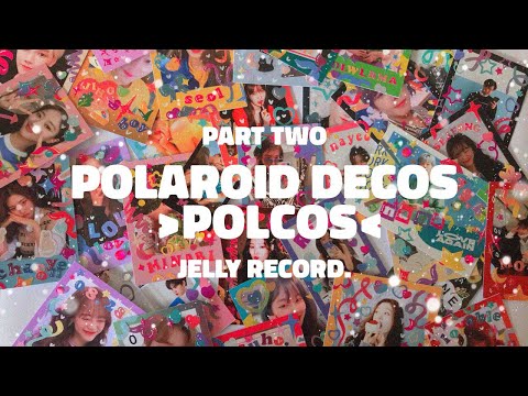 making and decorating 💖 diy polaroids #1 - polco...