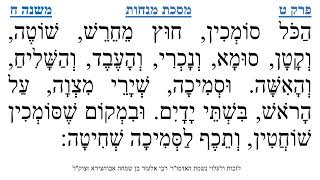 מסכת מנחות פרק ט משנה ח