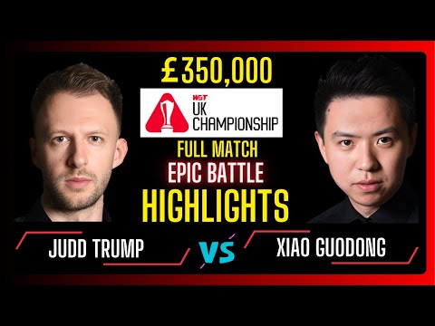 Judd Trump vs Xiao Guodong | Full Match Highlights | UK Championship #snooker #snooker2025