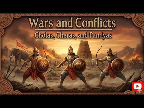 The Legendary Wars of Cholas, Cheras & Pandyas ⚔️ Power, Glory & Rivalry of Ancient Tamil Kings 👑