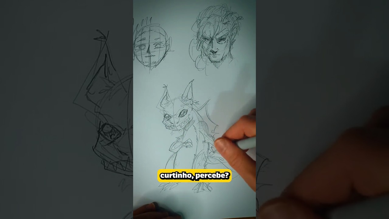 Não faça TRAÇO cabeludo! Veja como resolver #desenhar #desenhar #anime #desenho