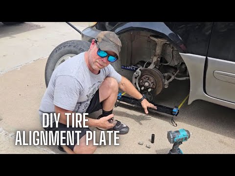 Tire Alignment Tool | Heavy-Duty Toe Alignment Plate Tool