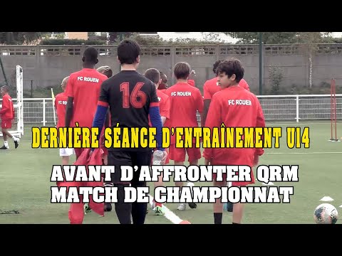 DERNIÈRE SÉANCE D'ENTRAÎNEMENT AVANT MATCH CONTRE QRM