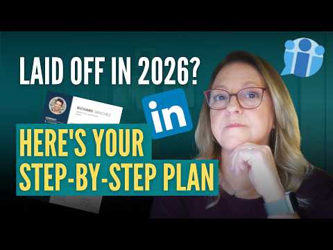 Watch — What to do first after a layoff: do not apply for jobs yet — Andrew LaCivita