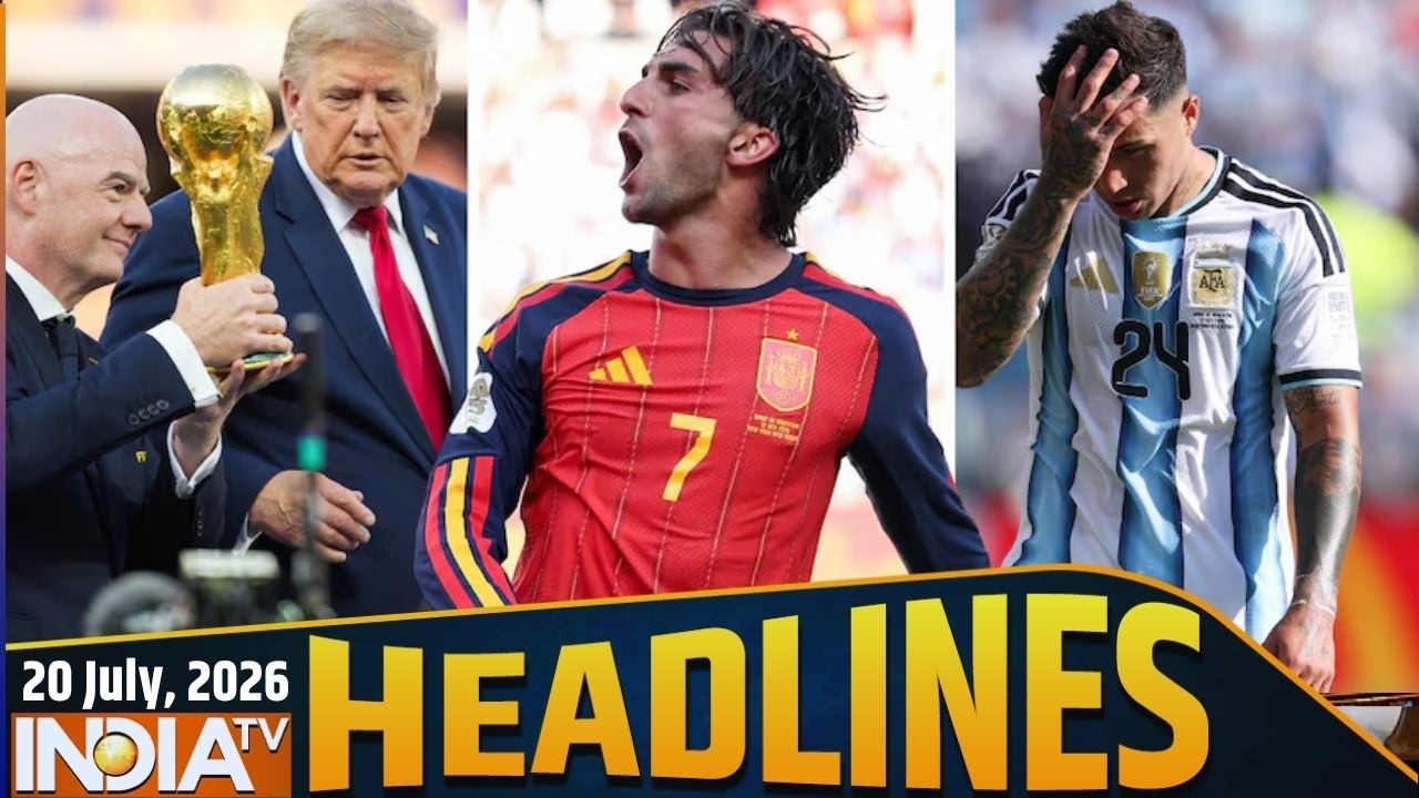 Headlines: इस घंटे की बड़ी खबरें | Spain Won FIFA World Cup | Monsoon Session |  SC On ram Mandir