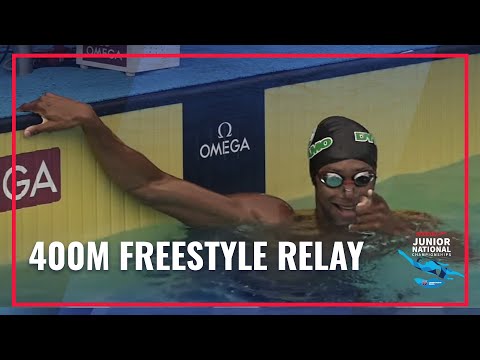 Dynamo Swim Club Wins 400M Freestyle Relay | 2022 Speedo Junior National Championships | Irvine CA