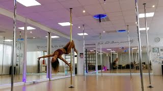 Pole Dance Advanced Choreography (Fleurie - Hello)