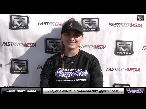2023 Alexa Couto Committed Concordia Catcher and Outfielder Softball Skills Video