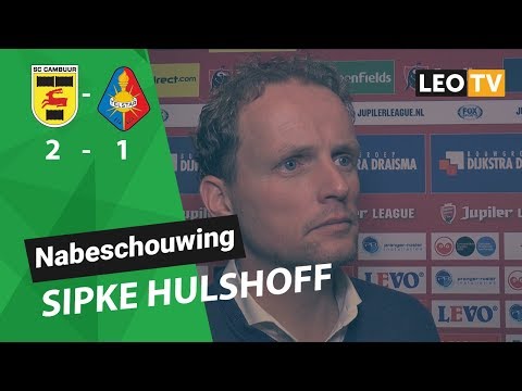 Nabeschouwing Sipke Hulshoff Cambuur- Telstar