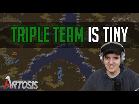 2 vs. 2 vs. 2 on the Smallest Team Map Ever