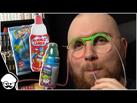 Ich habe seltsame Süßigkeiten an der Kasse gekauft