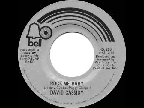 1972 HITS ARCHIVE: Rock Me Baby - David Cassidy (mono 45)