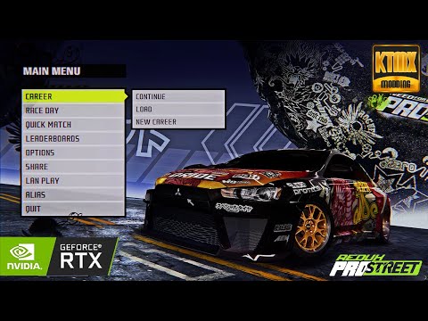 How to Remaster NFS Prostreet in 2024 Modding Tutorial RAY TRACING GRAPHICS MOD