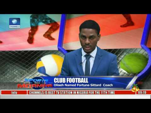 Club Football: Oliseh Named Fortuna Sittard Coach