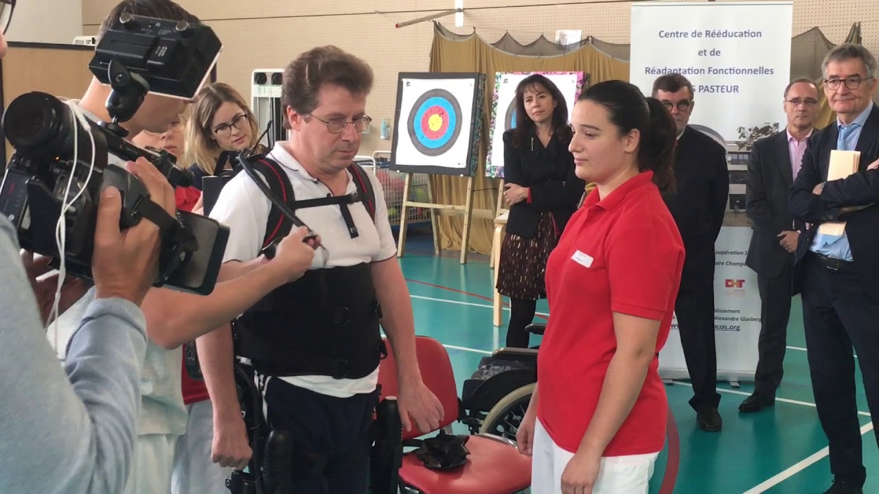Exosquelette de réadaptation au COS Pasteur de Troyes
