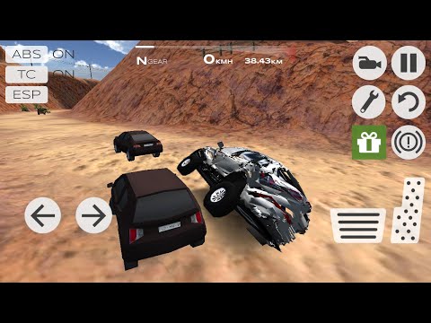 Broken SUV Car!! Crazy Driver..Extreme SUV Driving Simulator..Android Game Play.