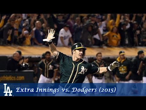 Oakland A's Comebacks Episode 18 - Four Run Rally vs. Dodgers (2015)