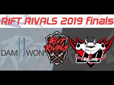 DAMWON Gaming vs JD Gaming | Rift Rivals 2019 FINAL | FULL GAME