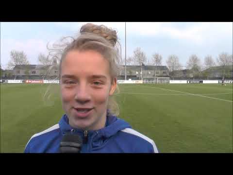 Elena Dhont na KAA Gent Ladies - FWS Woluwe op 14 04 2019