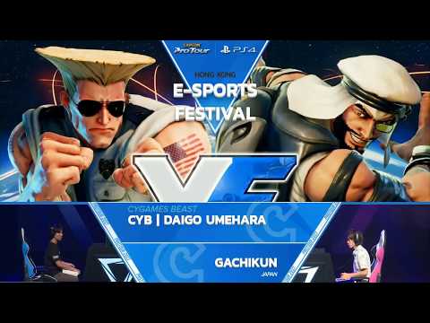 SFV: CYB | Daigo Umehara vs Gachikun - E-sports Festival HK 2017 Grand Finals - CPT2017
