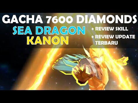 GACHA 7,6K DIAMONDS UNTUK SEA DRAGON KANON + REVIEW | SAINT SEIYA AWAKENING