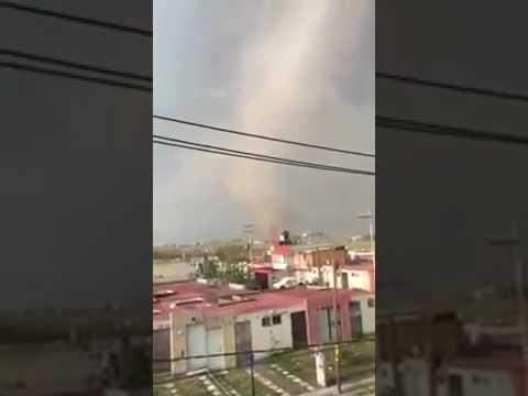 Tornado en Nuevo Laredo, Tamaulipas-2017
