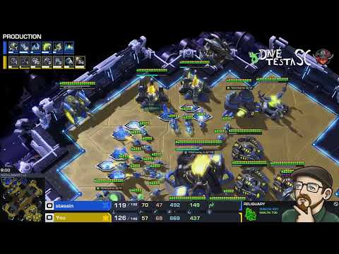 Starcraft 2 Extra Races Scion Mod - Keiron vs Terran (GM Protoss)