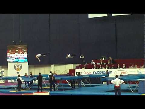 Shaun Swadling & Aiden Thomas Synchro trampoline