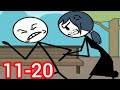Skip Wife Funny Stickman Brain Puzzle Game Level 11 20