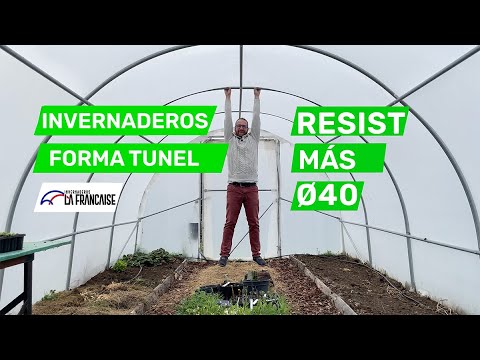 Invernadero Resist MAS Ø40 - Invernaderos