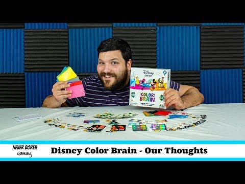 Never Bored Gaming - Our Thoughts (Disney Color Brain)
